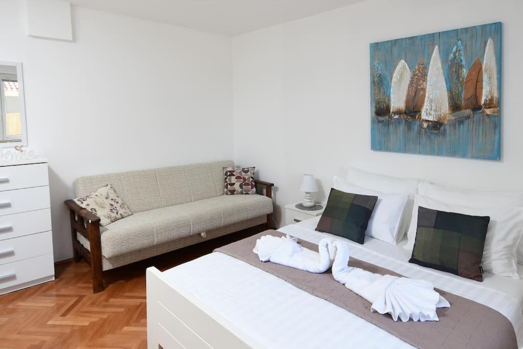 Wave N' Sea Apartment With A Private Pool Dubrownik Zewnętrze zdjęcie